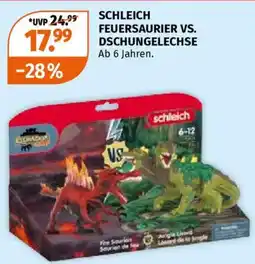Müller Schleich feuersaurier vs. dschungelechse Angebot