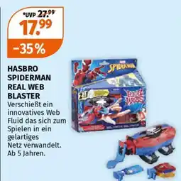 Müller Hasbro spiderman real web blaster Angebot