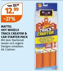 Müller Mattel hot wheels track creator & car starter pack Angebot