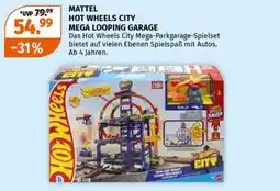 Müller Mattel hot wheels city mega looping garage Angebot