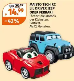 Müller Maisto tech rc lil driver jeep oder ferrari Angebot