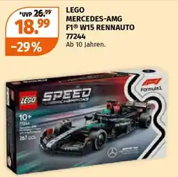 Müller Lego mercedes amg f1 w15 rennauto Angebot