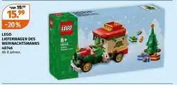 Müller Lego lieferwagen des weihnachtsmanns Angebot