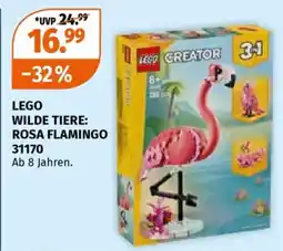 Müller Lego wilde tiere: rosa flamingo Angebot
