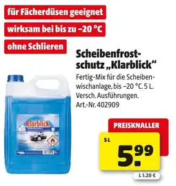 Hagebau Scheibenfrost schutz klarblick Angebot
