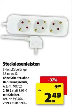 Hagebau Steckdosenleisten Angebot