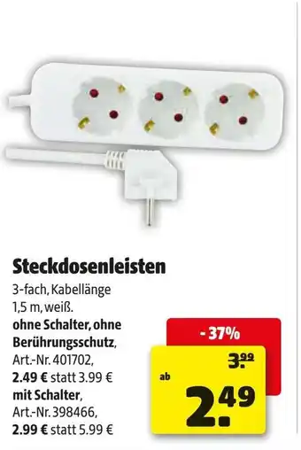 Hagebau Steckdosenleisten Angebot