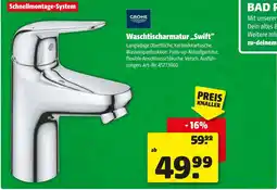 Hagebau Waschtischarmatur Swift Angebot