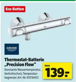 Hagebau Thermostat Batterie Precision Flow Angebot
