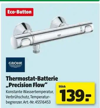 Hagebau Thermostat Batterie Precision Flow Angebot
