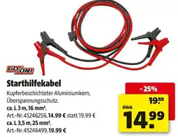 Hagebau Starthilfekabel Angebot