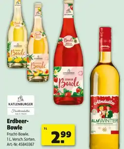 Hagebau Erdbeer Bowle Angebot