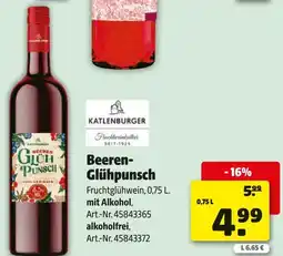 Hagebau Beeren Glühpunsch Angebot