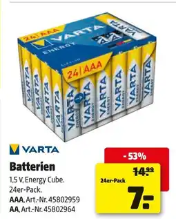 Hagebau Batterien Angebot