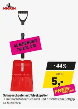 Forstinger Schneeschaufel mit Teleskopstiel Angebot