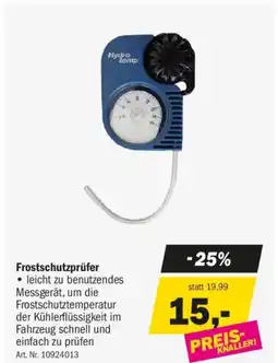 Forstinger Frostschutzprüfer Angebot