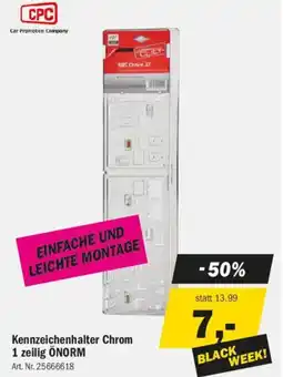 Forstinger Kennzeichenhalter Chrom Angebot