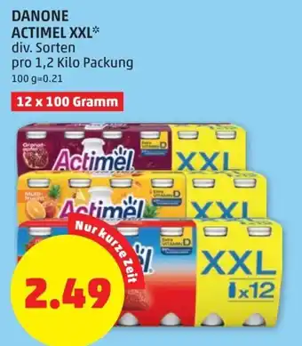 PENNY Danone Actimel XXL 12x100 Gramm Angebot