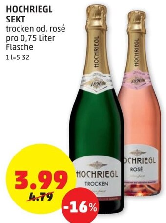PENNY Hochriegl Sekt Angebot