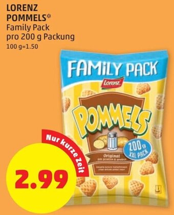 PENNY LOrenz Pommels 200 g Angebot
