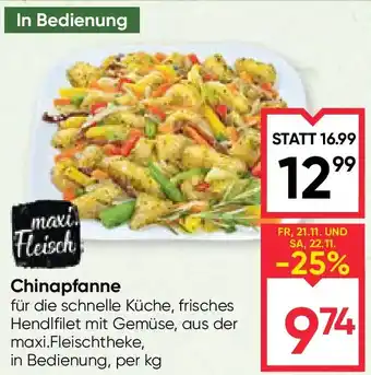 Maximarkt Chinapfanne Angebot