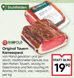 Maximarkt Original tauern karreespeck Angebot