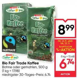 Maximarkt Bio Fair Trade Kaffee Angebot