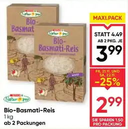 Maximarkt Bio Basmati Reis Angebot