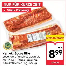 Maximarkt Nemetz spare ribs Angebot