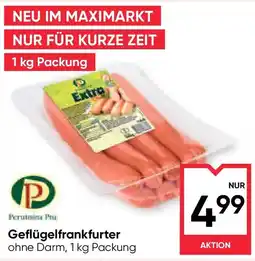 Maximarkt Geflügelfrankfurter Angebot