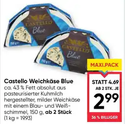 Maximarkt Castello weichkäse blue Angebot