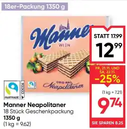 Maximarkt Manner neapolitaner Angebot