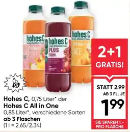 Maximarkt Hohes c hohes c all in one Angebot