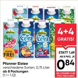 Maximarkt Pfanner eistee Angebot