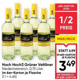 Maximarkt Hoch hoch3 grüner veltliner Angebot
