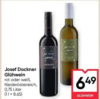 Maximarkt Josef dockner glühwein Angebot
