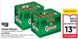 Maximarkt Gösser Märzen Angebot