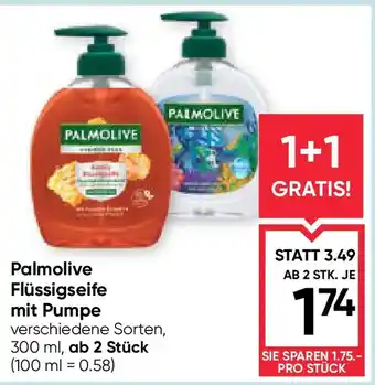 Maximarkt Palmolive flüssigseife mit pumpe Angebot