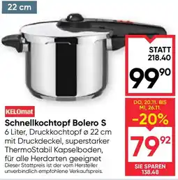 Maximarkt Schnellkochtopf Bolero S Angebot