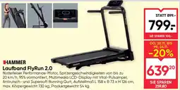 Maximarkt Hammer laufband flyrun 2.0 Angebot