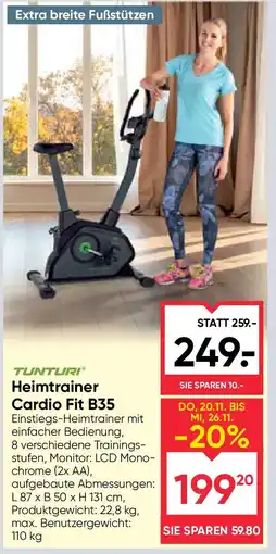 Maximarkt heimtrainer cardio fit b35 Angebot