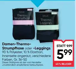 Maximarkt DamenThermo Strumpfhose oder Leggings Angebot