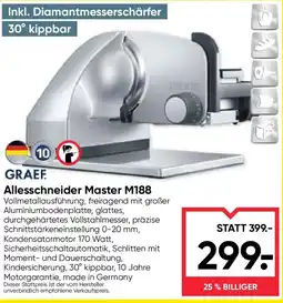 Maximarkt Allesschneider master m188 Angebot