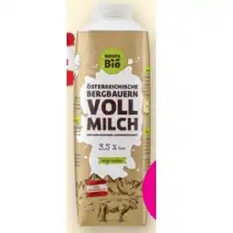 Denn's Biomarkt Bio-Bergbauern-Vollmilch Denns BioMarkt Angebot