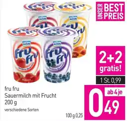 Sutterlüty fru fru Sauermilch mit Frucht Angebot