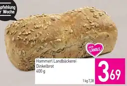 Sutterlüty Hammerl Landbäckerei Dinkelbrot Angebot