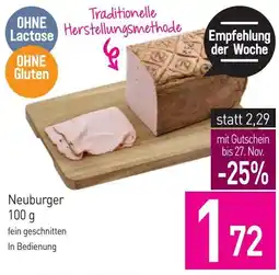 Sutterlüty Neuburger Angebot