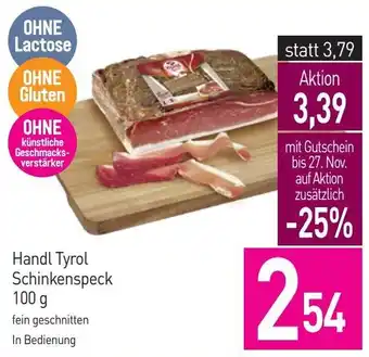 Sutterlüty Handl tyrol schinkenspeck Angebot