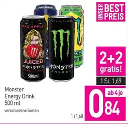 Sutterlüty Monster Energy Drink Angebot