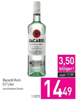 Sutterlüty Bacardi Rum Angebot